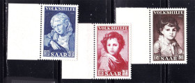Інше Другое ^/--/^ СААР / SAAR  1952 г MNH - искусство ^_^^^ СААР / SAAR 1952 MNH - мистецтво - фото фото фото