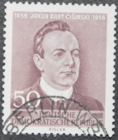 Інше Другое ^/--/^ ГДР Писатель Священник Якуб Барт-Чишинский 1956 ^_^^^ Письменник Якуб Барт-Чишинський 1956 - фото фото фото