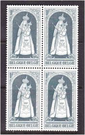 Бенілюкс Бенилюкс ^/--/^ Бельгия  1967 г  MNH   квартблок ^_^^^ Бельгія 1967 MNH - квартблок - фото фото фото