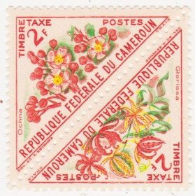 Камерун Камерун ^/--/^ Камерун 1963 г.№ 41-42 ** Тет-беш ^_^^^ Камерун 1963 р. No 41-42 ** Тет-беш - фото фото фото