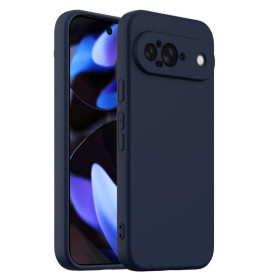 Чохли, бампера Чехлы, бампера ^/--/^ Чохол Fiji Full Soft Premium для Google Pixel 9 протиударний бампер з мікрофіброю Dark Blue ^_^^^ Чехол Fiji Full Soft Premium для Google Pixel 9 противоударный бампер с микрофиброй Dark Blue - фото фото фото