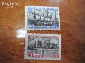 СРСР - СССР - ^/--/^ СССР 1960 Г. 28 ИЮНЯ-8 ИЮЛЯ. НОВОСТРОЙКИ ПЕРВОГО ГОДА СЕМИЛЕТКИ ^_^^^ СРСР 1960 р. 28 червня-8 липня. НОВОСТРОЙКИ ПЕРШОГО РОКУ СЕМИЛЕТКИ - фото фото фото