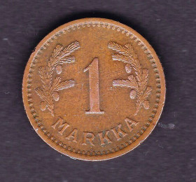 Фінляндія Финляндия ^/--/^ Финляндия   1942  г - 1 марка -  2 скана  - ^_^^^ Фінляндія 1942 р - 1 марка - 2 скана - - фото фото фото