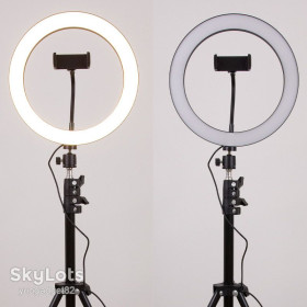 Моноподи для селфи Моноподы для селфи ^/--/^ Кільцева світлодіодна LED лампа Flat Ring 10&amp;quot; + tripod 2.1 /--/ m ^_^^^ Кольцевая светодиодная LED лампа Flat Ring 10&amp;quot; + tripod 2.1 /--/ m - фото фото фото
