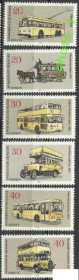 НДР, ФРН ГДР, ФРГ ^/--/^ Берлин 1973 транспорт автобусы 6 /--/ м. ^_^^^ Берлін 1973 транспорт автобуси 6 /--/ м. - фото фото фото