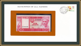 Інші країни Другие страны ^/--/^ Кабо-Верде 100 эскудо 1977 P-54  (54 /--/ a) UNC  (конверт) ^_^^^ Кабо-Верде 100 ескудо 1977 P-54 (54 /--/ a) UNC (конверт) - фото фото фото