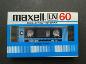 Касети Кассеты ^/--/^ Аудиокассета Maxell LN 60 ^_^^^ Аудіокасет Maxell LN 60 - фото фото фото
