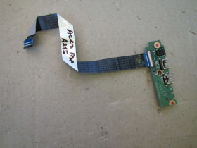 Інші комплектуючі Другие комплектующие ^/--/^ Плата USB+Audio ноутбука Acer Aspire 3 A /--/ 315-21 A /--/ 315-31 A /--/ 315-51   (DA /--/ 0 /--/ ZAVTB /--/ 8 /--/ D /--/ 0) ^_^^^ Плата USB+Audio ноутбука Acer Aspire 3 A /--/ 315-21 A /--/ 315-31 A /--/ 315-51 (DA /--/ 0 /--/ ZAVTB /--/ 8 /--/ D /--/ 0) - фото фото фото