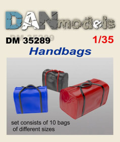 Аксесуари Аксессуары ^/--/^ Danmodel 35289 - материал для диорам - набор сумок в ассортименте. 10 шт., 1/35 ^_^^^ Danmodel 35289 - матеріал для діорам - набір сумок в асортименті. 10 шт., 1/35 - фото фото фото