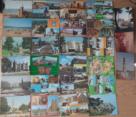 СРСР СССР ^/--/^ Комплект листівок Міста Польші без конверта ^_^^^ Комплект открыток Города Польши без конверта - фото фото фото