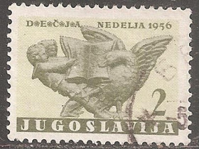Інші країни Другие страны ^/--/^ Югославия 1956 Sc.RA /--/ 15 used ^_^^^ Югославія 1956 Sc.RA /--/ 15 used - фото фото фото