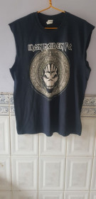 Футболки, майки Футболки, майки ^/--/^ Футболка &amp;quot;Iron Maiden&amp;quot;  (100% cotton, L, Haiti) б/у ^_^^^ Футболка &amp;quot;Iron Maiden&amp;quot; (100% cotton, L, Haiti) б/у - фото фото фото