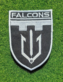 Інше Другое ^/--/^ Шеврон Шеврон 2 батальйон безпілотних систем «Falcons» 117 ОБрТрО № 4058 ^_^^^ Шеврон Шеврон 2 батальон беспилотных систем «Falcons» 117 ОБрТрО No 4058 - фото фото фото