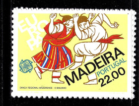 Португалія Португалия ^/--/^ EU  Португалия  Мадейра 1981 г  MNH - EUROPA CEPT ^_^^^ EU Португалія Мадейра 1981 MNH - EUROPA CEPT - фото фото фото