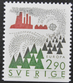 Інше Другое ^/--/^ Швеция Защита природы Европа СЕПТ 1986 ^_^^^ Швеція Захист природи Європа СЕПТ 1986 - фото фото фото