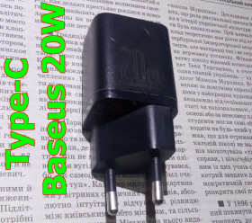 Зарядні пристрої Зарядные устройства ^/--/^ Нерабочая Type-C зарядка Baseus 20 /--/ W PD /--/ 3.0 QC /--/ 3.0           (CCCJGCE) ^_^^^ Нерабочая Type-C зарядка Baseus 20 /--/ W PD /--/ 3.0 QC /--/ 3.0 (CCJGCE) - фото фото фото