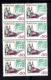 Португалія Португалия ^/--/^ ZM Португалия 1978 г MNH - стандарт - восьмиблок ^_^^^ ZM Португалія 1978 MNH - стандарт - восьмиблок - фото фото фото
