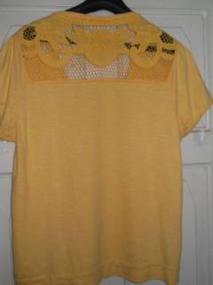 Блузки, сорочки Блузки, рубашки ^/--/^ Желтая трикотажная блуза с вышивкой 52-54 размер ^_^^^ Жовта трикотажна блуза з вишивкою 52-54 розмір - фото фото фото