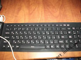 Клавіатури Клавиатуры ^/--/^ USB Клавиатура гибкая ^_^^^ USB Клавіатура гнучка - фото фото фото