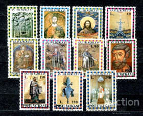 Італія, Ватикан Италия, Ватикан ^/--/^ EU Ватикан  1974 г  MNH  -  искусство ^_^^^ EU Ватикан 1974 MNH - мистецтво - фото фото фото