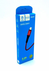 Кабелі Кабели ^/--/^ Дата кабель DENMEN D /--/ 02 /--/ V Micro USB Красный ^_^^^ Дата кабель DENMEN D /--/ 02 /--/ V Micro USB Червоний - фото фото фото
