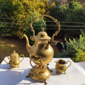 Інше Другое ^/--/^ * Villeroy Boch Gallo Design - бульотка сахарница молочник бронза германия ^_^^^ Villeroy Boch Gallo Design - бульотка цукрниця молочник бронза германія - фото фото фото