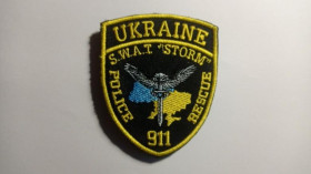 Інше Другое ^/--/^ Шеврон. Україна. МВС. Поліція. Спецназ Шторм. МНС. Рятівники. wolo ^_^^^ Шеврон. Украина. МВД. Полиция. Спецназ Шторм. МЧС. Спасатели. Wolo - фото фото фото