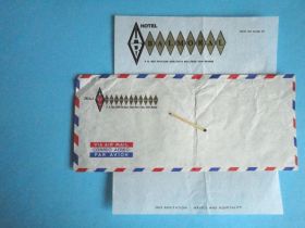 Америка Америка ^/--/^ Конверт чистый Авиа с фирменной бумагой для письма Коста Рика 1970-е гг. ^_^^^ Конверт чистий Авіа з фірмовим папером для письма Коста Ріка 1970-і рр. - фото фото фото