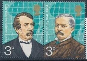 Інше Другое ^/--/^ Великобритания Британские Исследователи Африки Давид Ливингстон и Генри Мортон Стэнли 1973 ^_^^^ Британські Дослідники Африки Давид Лівінгстон і Генрі Мортон Стенлі 1973 - фото фото фото