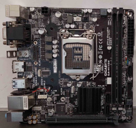 Материнські плати Материнские платы ^/--/^ Материнська плата GIGABYTE GA-H /--/ 110 /--/ N / Socket 1151 / MiniITX / 2 x DDR /--/ 4 / є слот під М /--/ 2 / б/в ^_^^^ Материнская плата GIGABYTE GA-H /--/ 110 /--/ N / Socket 1151 / MiniITX / 2 x DDR /--/ 4 / б/у - фото фото фото