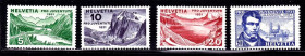 НДР, ФРН ГДР, ФРГ ^/--/^ Швейцария 1931 г  MNH - личности и горы - ^_^^^ Швейцарія 1931 MNH - особистості і гори - фото фото фото