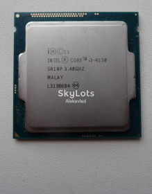 Процесори Процессоры ^/--/^ Intel Core i /--/ 3-4130 3.4 /--/ GHz/5 /--/ GT/s/3 /--/ MB Socket 1150 - фото фото фото