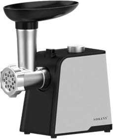 М'ясорубки Мясорубки ^/--/^ М&amp;apos;ясорубка Sokany SK-087 1700 Вт із нержавіючої сталі ^_^^^ М&AMP; Sokany SK-087 1700 Вт из нержавеющей стали - фото фото фото