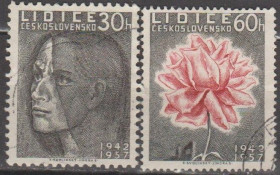 Чехословаччина Чехословакия ^/--/^ Чехословакия Чехословаччина 1957 Лидице ^_^^^ Чехословаччина 1957 Лідіце - фото фото фото