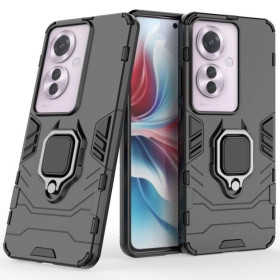 Чохли, бампера Чехлы, бампера ^/--/^ Чохол Fiji Ring для Oppo Reno /--/ 11 F (CPH /--/ 2603) броньований бампер з кільцем підставкою чорний ^_^^^ Чехол Fiji Ring для Oppo Reno /--/ 11 F (CPH /--/ 2603) бронирован бампер с кольцом подставкой черный - фото фото фото