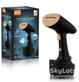 Праски Утюги ^/--/^ Ручной вертикальный отпариватель с двумя насадками для одежды 1600 Вт RAF R.1285 /--/ B Электрический отпариватель ^_^^^ Ручний вертикальний відпарювач з двома насадками для одягу 1600 Вт RAF R.1285 /--/ B Електричний відпарювач - фото фото фото