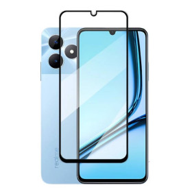 Чохли, бампера Чехлы, бампера ^/--/^ Захисне скло LUX для Realme Note 50 (RMX /--/ 3834) повна проклейка чорний ^_^^^ Защитное стекло LUX для Realme Note 50 (RMX /--/ 3834) полная проклейка черный - фото фото фото