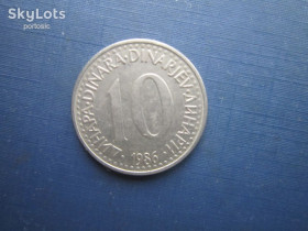 Югославія Югославия ^/--/^ Монета 10 динаров Югославия 1986 ^_^^^ Монета 10 динарів Югославія 1986 - фото фото фото