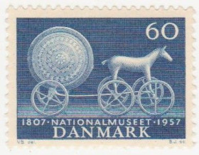 Балтійські країни Балтийские страны ^/--/^ Дания 1957 г. №  372 ** ^_^^^ Данія 1957 No 372 ** - фото фото фото