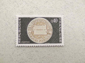 Франція Франция ^/--/^ Поштова марка Франція 1968 рік ** ^_^^^ Почтовая марка Франция 1968 год ** - фото фото фото