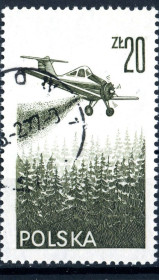 Транспорт Транспорт ^/--/^ Польша. Авиация   (серия) 1977 г. ^_^^^ Польща. Авіація (серія) 1977 - фото фото фото