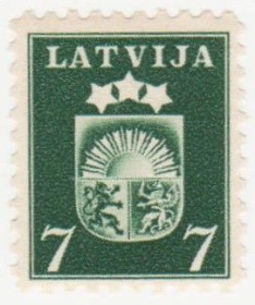 Балтійські країни Балтийские страны ^/--/^ Латвия 1940 г. №  237 * ^_^^^ Латвія 1940 р. No 237* - фото фото фото