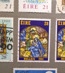 Мистецтво Искусство ^/--/^ Ирландия Рождество Религия 1994 ^_^^^ Ірландія Різдво Релігія 1994 - фото фото фото