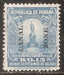 Центральна Америка Центральная Америка ^/--/^ Зона Панамского канала 1921 Sc.64 гаш. ^_^^^ Зона Панамського каналу 1921 Sc.64 гаш. - фото фото фото