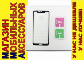 Плівки для екранів Пленки для экранов ^/--/^ Защитное стекло Nokia 5.1 plus 5.1+ Full Glue Glass ^_^^^ Nokia 5.1 plus 5.1+ Full Glue Glass - фото фото фото