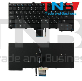 Клавіатури Клавиатуры ^/--/^ Клавиатура DELL Latitude E /--/ 7440 E /--/ 7420 E /--/ 7240 Черная с подсветкой RUUS ^_^^^ DELL Latitude E /--/ 7440 E /--/ 7420 E /--/ 7240 Чорна з підсвічуванням RUUS - фото фото фото