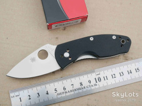 Ножі, мультітули Ножи, мультитулы ^/--/^ Spyderco C /--/ 148 /--/ GP Ambitious, G /--/ 10 Black, 8 /--/ Cr /--/ 13 /--/ MoV Satin, Оригінал, Outdoor, EDC, Liner Lock ^_^^^ Spyderco C /--/ 148 /--/ GP Ambitious, G /--/ 10 Black, 8 /--/ Cr /--/ 13 /--/ MoV Satin, Outdoor, EDC, Liner Lock - фото фото фото