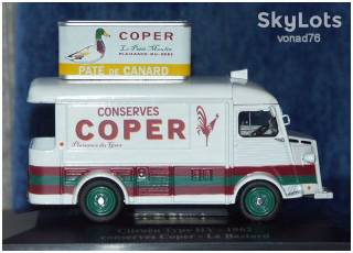 : Закордонні : Зарубежные ^/--/^ 1/43 CITROEN HY Type H Conserves Coper Le Bastard 1962. Eligor. ^_^^^ CITROEN HY Type H Conserves Coper Le Bastard 1962 Eligor. - фото фото фото