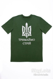 Футболки, майки Футболки, майки ^/--/^ Чоловіча футболка, 48 р. хаки ^_^^^ Мужская футболка, 48 г. хаки - фото фото фото