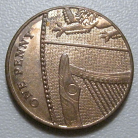 Єлизавета II (після ) Елизавета II (после ) ^/--/^ Велика Британія 1 пенні 2011 року 43252 ^_^^^ Великобритания 1 пенни 2011 года 43252 - фото фото фото